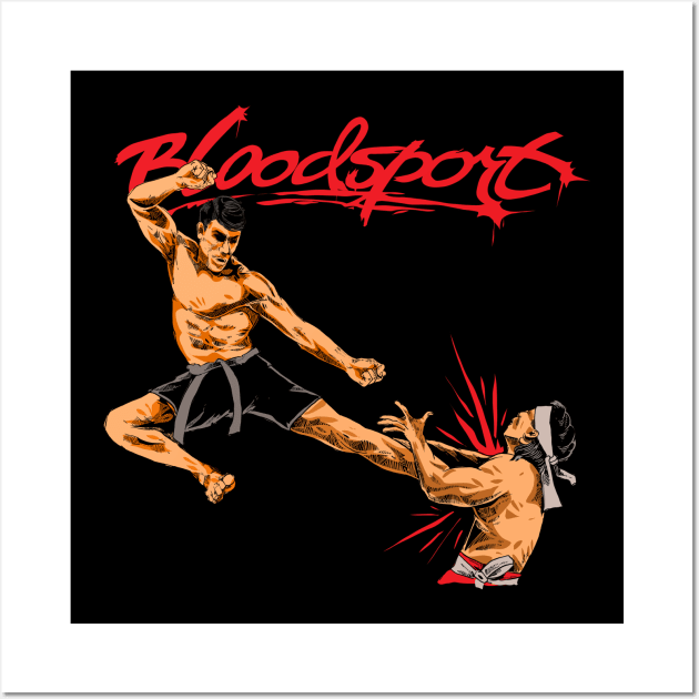 Kumite champion Wall Art by Dek made